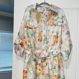 Floral Romper NWT